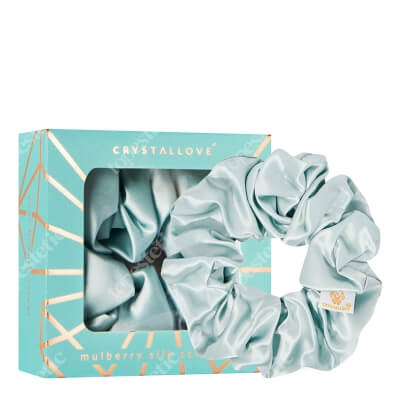 Crystallove Gumka do Włosów Jedwabna (amazonit) 1 szt