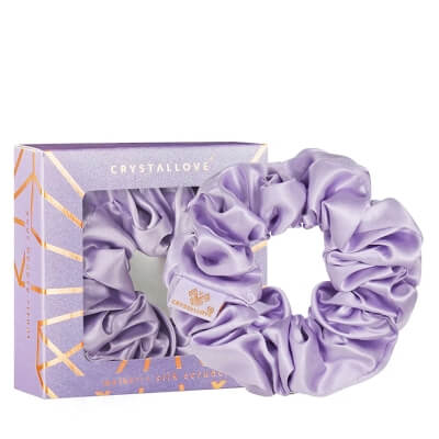 Crystallove Gumka do Włosów Jedwabna (lilac) 1 szt