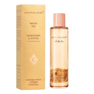 Crystallove White Tea and Citrine Home Fragrance Mgiełka zapachowa do wnętrz 100 ml