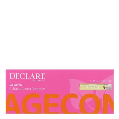 Declare Age Control Cellulra Action Ampoule Age Control Ampułki regenerujące 7 x 2,5 ml
