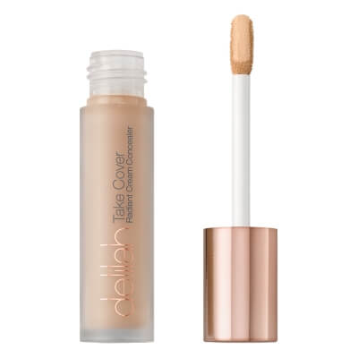 Delilah Take Cover Radiant Cream Concealer Kremowy korektor do twarzy i na okolice oczu (kolor Silk) 3,5 ml