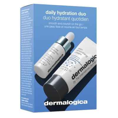 Dermalogica Daily Hydration Duo ZESTAW Długotrwale nawilżające serum 3 ml + Krem odżywczy do skóry normalnej i suchej 7 ml
