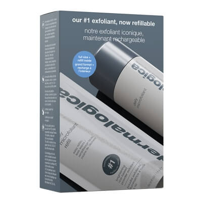 Dermalogica Daily Microfoliant + Daily Microfoliant Refill ZESTAW Enzymatyczny puder ryżowy 74 g + Enzymatyczny puder ryżowy - uzupełnienie 74 g