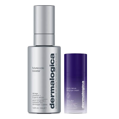 Dermalogica Phyto Nature Lifting Eye Cream + FutureCode Booster ZESTAW Transformujący krem na okolicę oczu 15 ml + Zaawansowany booster w formie serum 30 ml