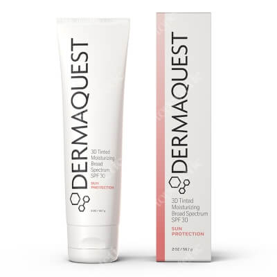 Dermaquest 3D Tinted Moisturizing Broad Spectrum SPF 30 Trójwymiarowy, ekskluzywny krem fotoprotekcyjny o pełnym spektrum ochrony 57 g