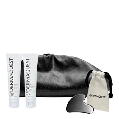 Dermaquest Sculpted by Love ZESTAW Odżywczy krem napinający 56,7 ml + Peptydowo-przeciwstarzeniowy krem z najwyższą ochroną mineralną 57 ml + Chłodzący masażer 1 szt