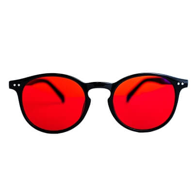 Dermomedica Glasses Red Challenge Okulary z soczewkami wspierającymi rytm okołodobowy 1 szt