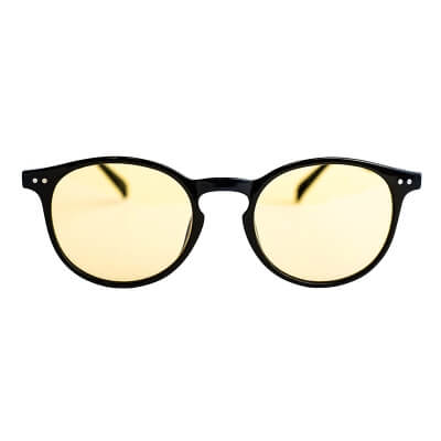 Dermomedica Glasses Yellow Audrey Okulary z soczewkami wspierającymi rytm okołodobowy 1 szt