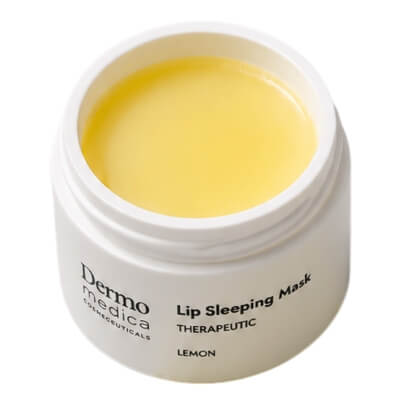 Dermomedica Lip Sleeping Mask Lemon Luksusowa maska regenerująca do ust 14 g