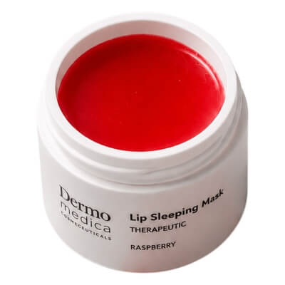 Dermomedica Lip Sleeping Mask Raspberry Luksusowa maska regenerująca do ust 14 g