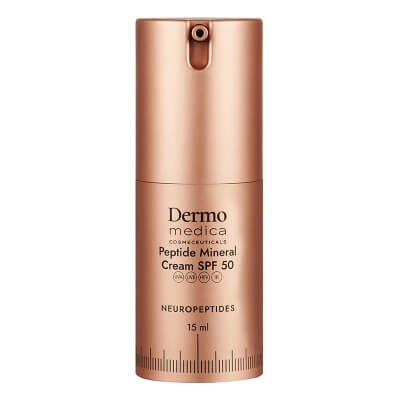 Dermomedica Peptide Mineral Cream SPF 50 Peptydowy krem z wysoką ochroną mineralną 15 ml