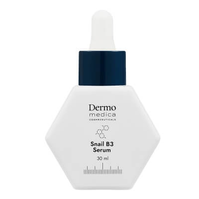 Dermomedica Snail B3 Serum Serum z ekstraktem ze śluzu ślimaka, witaminą B3 (niacynamidem) i beta-glukanem 30 ml