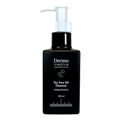 Dermomedica Tea Tree Oil Cleanser Black Edition Olejek myjący ze skwalanem, olejkiem z drzewa herbacianego i olejkiem lawendowym 150 ml