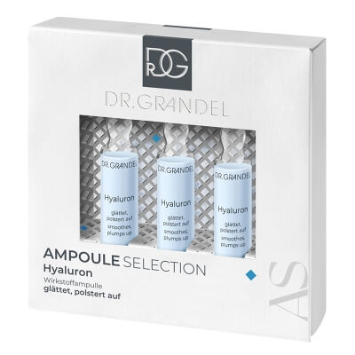 Dr Grandel Hyaluron Ampułka intensywnie nawilżająca, ujędrniająca i wygładzająca 3x3 ml