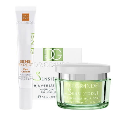 Dr Grandel Prebiotic Care ZESTAW Probiotyczny krem barierowy na okolice oczu 20 ml + Probiotyczny krem odmładzający 50 ml