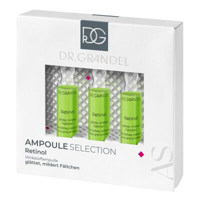 Dr Grandel Retinol Ampoule Ampułka wygładzająca zmarszczki 3x3 ml