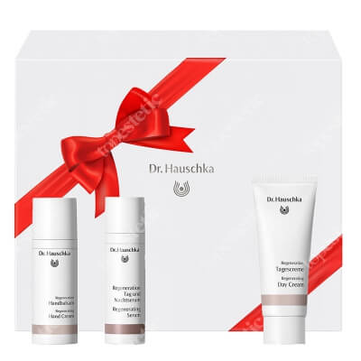 Dr Hauschka Beautiful You To Mature Skin Gift Set ZESTAW Krem regenerujący na dzień 40 ml + Krem regenerujący do rąk 50 ml + Serum regenerujące 30 ml