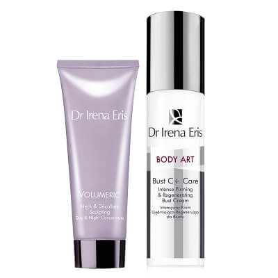 Dr Irena Eris Neck And Decollate Concentrate + Bust C+ Care ZESTAW Modelujący koncentrat na szyję i dekolt 75 ml + Intensywny krem ujędrniająco-regenerujący do biustu 100 ml