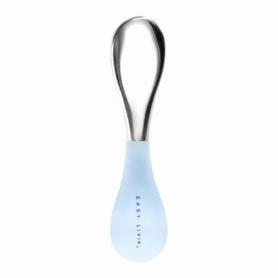 Easy Livin Mini Cryo Spoon Mini łyżka do masażu twarzy i okolic oczu (kolor niebieski) 1 szt