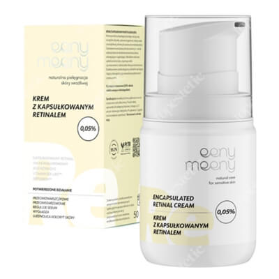 Eeny meeny Krem z Kapsułkowym Retinalem 0,05% Naturalna pielęgnacja skóry wrażliwej 50 ml