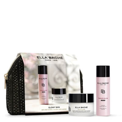 Ella Bache Glowy Skin Global Anti Ageing ZESTAW Intensywna esencja mikro-peelingująca 125 ml + Odbudowująco-upiększający krem 50 ml