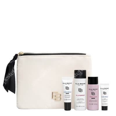 Ella Bache My Discovery Pack Hydration ZESTAW Woda do demakijażu 50 ml + Esencja mikro-peelingująca 30 ml + Serum 10 ml + Krem 3 ml