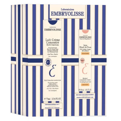 Embryolisse Love Gift Set ZESTAW Krem odżywczo-nawilżający 75 ml + Detoksykująco - upiekszający krem żel - Apricot Glow 30 ml