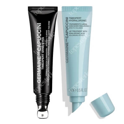 Germaine de Capuccini Eye and Lip Care ZESTAW Żel do ust dodający objętości 15 ml + Krem kontur oczu na dzień 15 ml