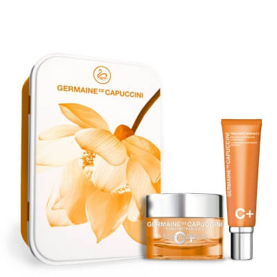 Germaine de Capuccini Spring Radiance C+ Emulsion ZESTAW Rewitalizujący krem kontur oczu 15 ml + Rewitalizująca emulsja do twarzy 50 ml