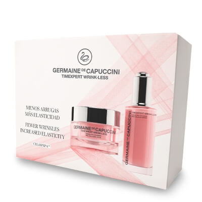 Germaine de Capuccini Wrink Less Rich Set ZESTAW Skoncentrowane serum korygujące zmarszczki 50 ml + Przeciwstarzeniowy krem na dzień SPF 30 50 ml