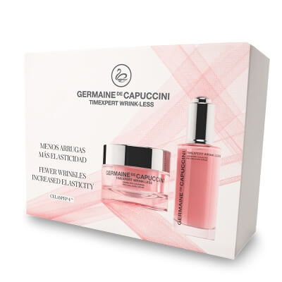 Germaine de Capuccini Wrink Less Soft Set ZESTAW Przeciwstarzeniowy krem na dzień SPF 30 50 ml + Skoncentrowane serum korygujące zmarszczki 50 ml