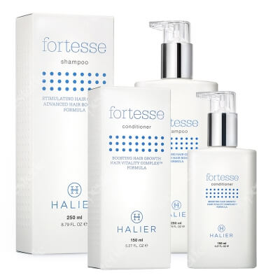 Halier Fortesse Set New ZESTAW Odżywka do włosów 150 ml + Szampon do włosów 250 ml