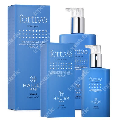 Halier Fortive Set New ZESTAW Szampon do włosów dla mężczyzn 250 ml + Odżywka do włosów dla mężczyzn 150 ml