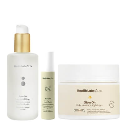 Health Labs Care Favorite Face Care ZESTAW Żel myjący 200 ml + Krem naprawczy 50 ml + Maska wygładzająca 200 ml