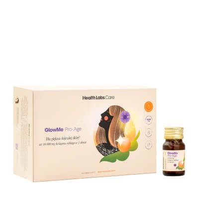 Health Labs Care GlowMe Pro-Age Kolagenowe shoty dla skóry dojrzałej 15x 30 ml