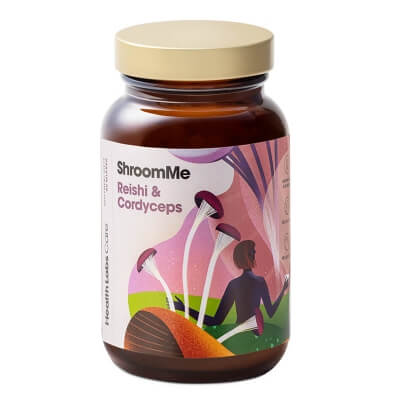 Health Labs Care ShroomMe Reishi and Cordyceps Skoncentrowany ekstrakt z Cordycepsu i Reishi 90 miarek