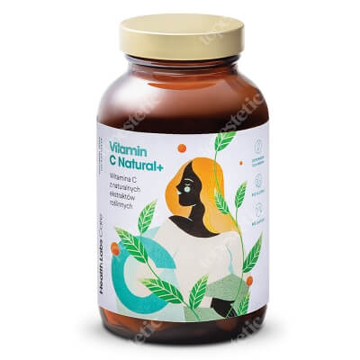 Health Labs Care Vitamin C Natural+ Witamina C z naturalnych ekstraktów roślinnych 120 kaps.