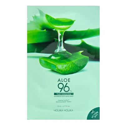 Holika Holika Aloe Soothing Gel Mask Sheet Maseczka bawełniana w płachcie z aloesem 1 szt
