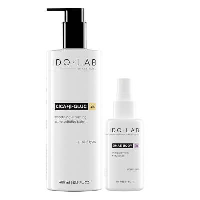 Ido Lab Body Firm ZESTAW Ujędrniające serum do ciała 100 ml + Balsam antycellulitowy 400 ml
