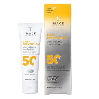 Image Skincare Discovery Size Ultra Defense Moisturizer SPF 50 Krem z najwyższym faktorem ochronnym, również dla cer wrażliwych 28 g