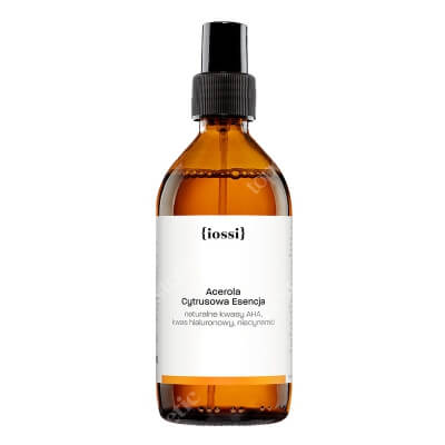 Iossi Acerola Cytrusowa esencja z kwasami AHA, kwasem hialuronowym i niacynamidem 200 ml