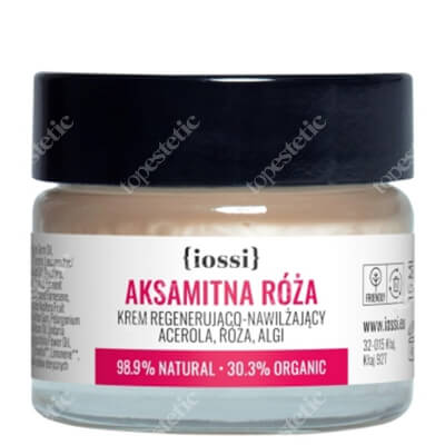 Iossi Aksamitna Róża Krem regenerująco-nawilżający, acerola, róża, algi 15 ml