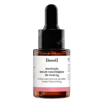 Iossi Awokado Serum nawilżająco wygładzające z kwasem hialuronowym 10 ml