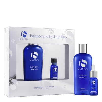 iS Clinical Balance and Hydrate Duo ZESTAW Żel oczyszczający 180 ml + Serum nawilżające 15 ml