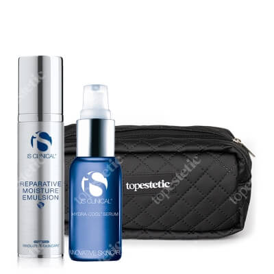 iS Clinical Pielęgnacja Nawilżająca ZESTAW Serum nawilżające 30 ml + Krem nawilżający 50 g + Kosmetyczka 1 szt