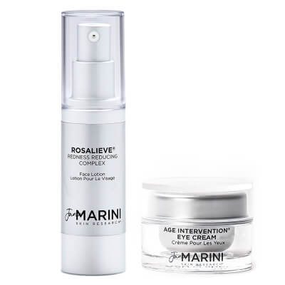 Jan Marini Codzienna Pielęgnacja Redukująca Zaczerwienienia ZESTAW Lotion redukujący zaczerwienienia 30 ml + Przeciwzmarszczkowy krem pod oczy 14 g