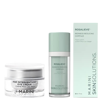 Jan Marini Codzienna Pielęgnacja Redukująca Zaczerwienienia ZESTAW Lotion redukujący zaczerwienienia 30 ml + Przeciwzmarszczkowy krem pod oczy 14 g