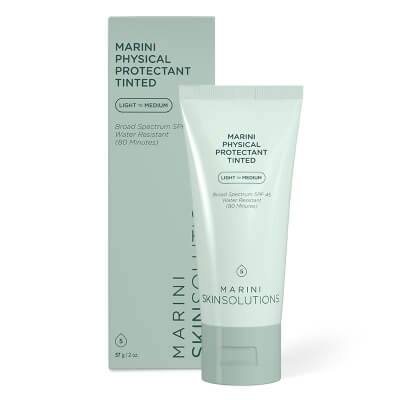 Jan Marini Marini Physical Protectant Tinted SPF 45 Light To Medium Krem ochronny koloryzujący (kolor średni) 57 g