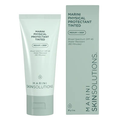 Jan Marini Marini Physical Protectant Tinted SPF 45 Medium To Deep Krem ochronny koloryzujący (kolor ciemny) 57 g