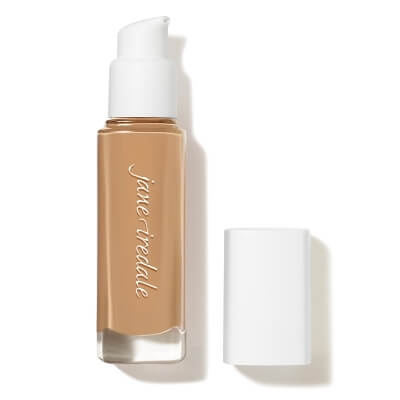 Jane Iredale Skintuition SPF 30 Radiance-Boosting Liquid Foundation Mineralny podkład w płynie z kwasem hialuronowym (kolor 38 Light Medium) 30 ml